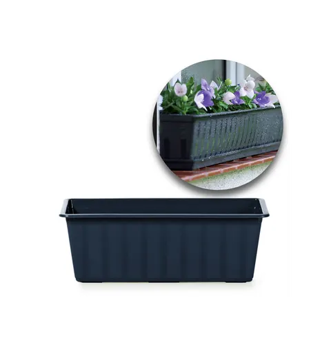 Skrzynka balkonowa Agro 40 cm antracyt Prosperplast