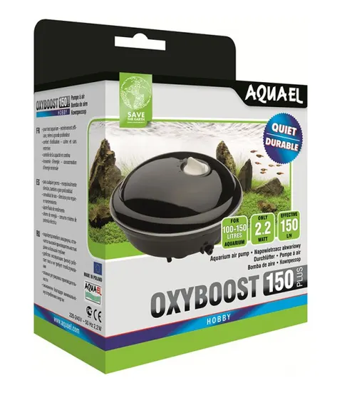 Aquael OxyBoost 150 Plus Napowietrzacz do Akwarium Cichy