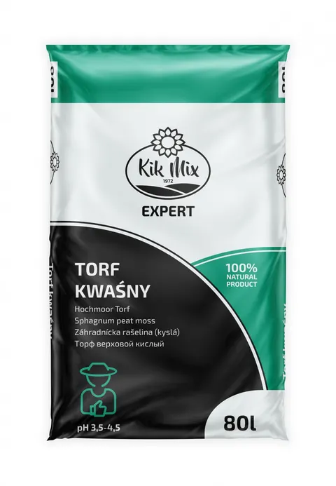 Torf Mix Kwaśny 80l Kik Krajewscy