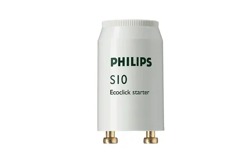 Zapłonnik 4-65W do swietlówek tradycyjnych, starter S10 4-65W SIN 220-240V; PHILIPS