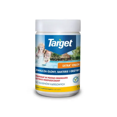 Chlor Extra Dezynfekuje Wodę Basenową 1kg Target