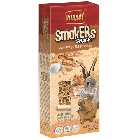Smakers Orzechowy Dla Gryzoni 90g Vitapol
