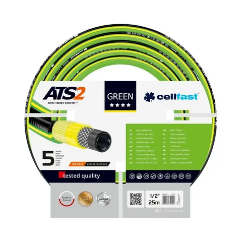 Wąż ogrodowy GREEN ATS2 1/2" 25 mb CELLFAST