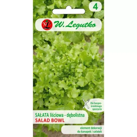 Nasiona Sałata Salad Bowl Liściowa 1g Legutko Grc4