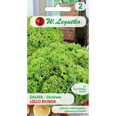 Nasiona Sałata Lollo Bionda 1g Legutko