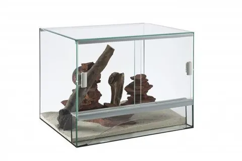 Diversa Terrarium szklane z przelotką i wentylacją 50x30x40 60l 3mm