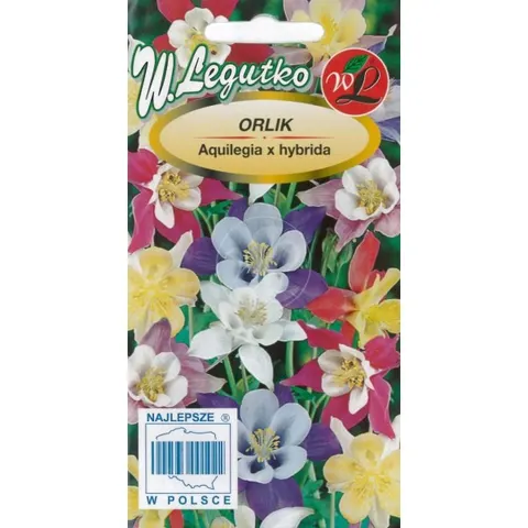 Nasiona Orlik Aquilegia0,5g Legutko Grc2