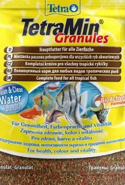 Tetra TetraMin Granules 15g - Pokarm w Granulkach dla Ryb