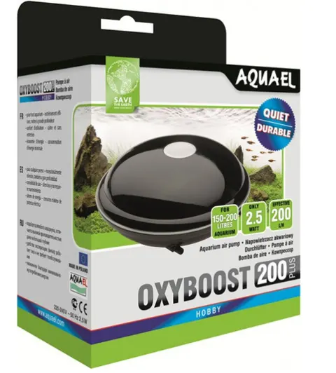 Aquael OxyBoost 200 Plus Napowietrzacz do Akwarium Cichy