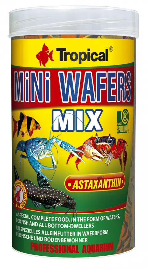 TROPICAL MINI WAFERS MIX 250ML/138G 66164