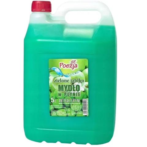 POEZJA Mydło w płynie ZIELONE JABŁKO, 5 l