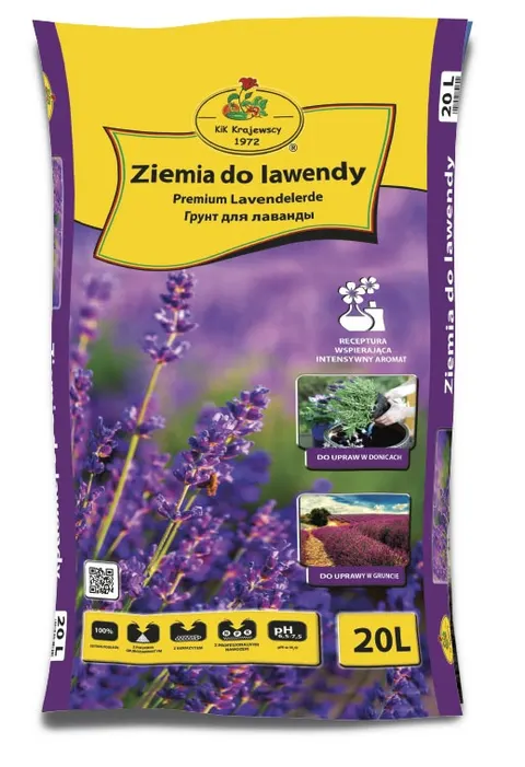 Ziemia Podłoże Do Lawendy 20l Kik Krajewscy