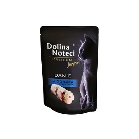 Karma mokra Dolina Noteci Junior Dorsz Z Sardynką 85g