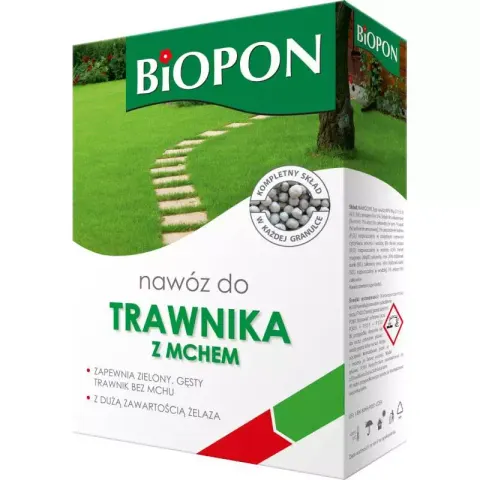 Biopon Nawóz Do Trawnika Z Mchem 3kg