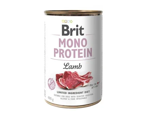 Brit Mono Protein Lamb (Jagnięcina) 400G Karma Mokra Dla Psa