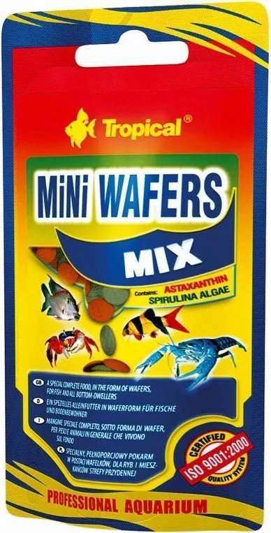 Tropical MINI WAFERS MIX Pokarm dla dennych 18g