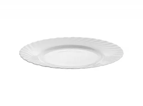 Talerz Deserowy/Spodek Trianon 15,5cm Biały Luminarc