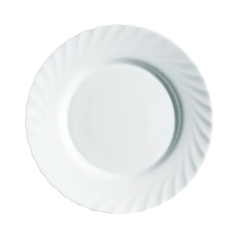 Talerz Obiadowy Trianon 24,5cm Biały Luminarc