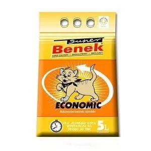 SUPER BENEK Economic - żwirek dla kota 5 l.