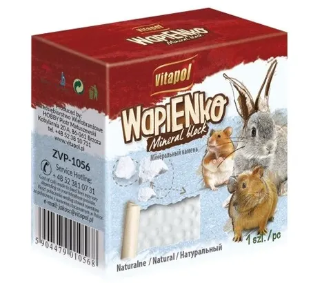 Kostka Wapienna Dla Gryzoni Naturalna 40g