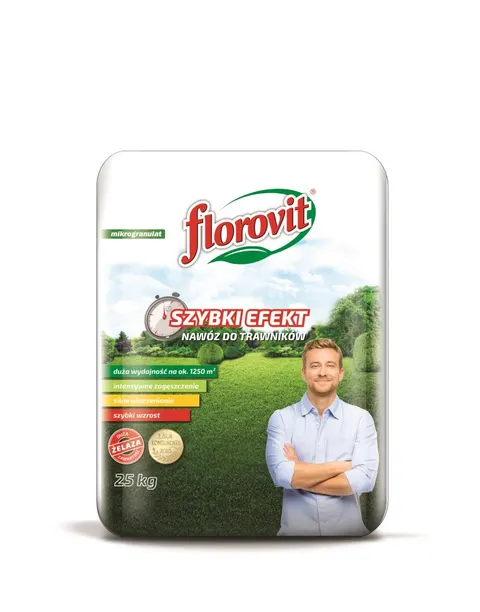 Florovit - nawóz do trawnika szybki efekt 25 kg