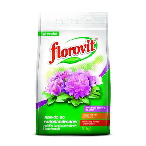 Nawóz Do Rododendronów I Roślin Wrzosowatych 3kg Florovit