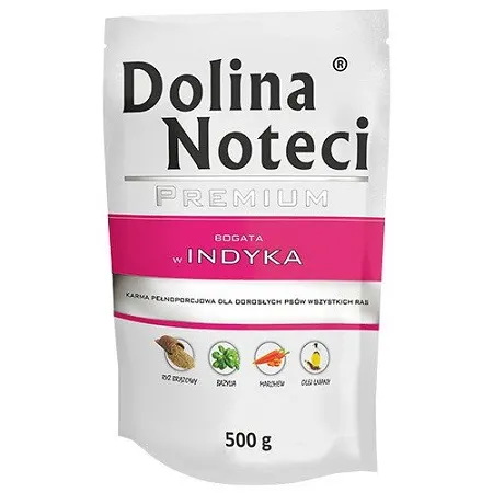 Dolina Noteci Premium dla psa Bogata w indyka 500 g