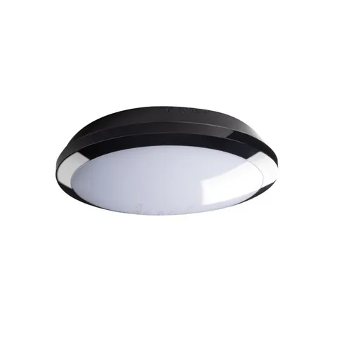 Plafoniera DABA PRO 25W NW-B LED 2800lm, 4000K, IP65, czarna