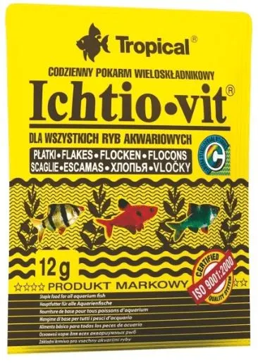 Tropical Ichtio-Vit Pokarm Uniwersalny 12g