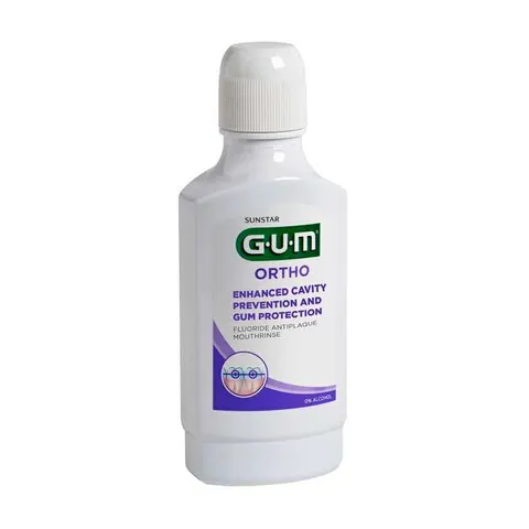 GUM ORTHO Płyn do płukania jamy ustnej ortodontyczny, 300 ml