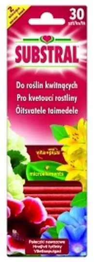 Pałeczki Nawozowe Do Roślin Kwitnących 20szt Substral