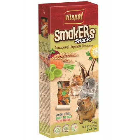 Smakers Warzywny Dla Gryzoni 90g Vitapol