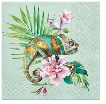 Serwetki Papierowe Paw 137011 Exotic Chameleon Kameleon 20 Szt.