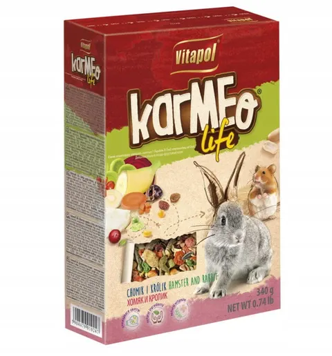 Pokarm Owocowo-Warzywny Chomik/Królik 340g Zvp-1024 Vitapol