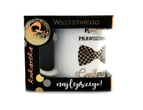 Kubek Porcelanowy Prawdziwego Gentlemana Q596 Kukartka