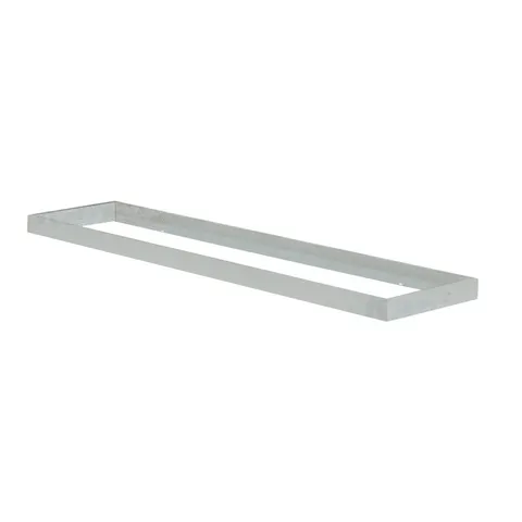 Ramka natynkowa do panela 120x30 złożona h=65mm, srebrna, ADTR-H 12030 SR 33392, KANLUX