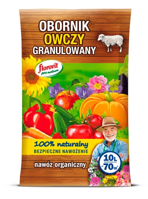 Obornik Owczy Granulowany 10l Florovit Pro Natura