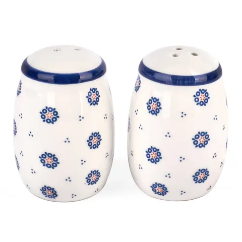 Przyprawniki Ceramiczne Folklor Komplet Sól/Pieprz Tadar