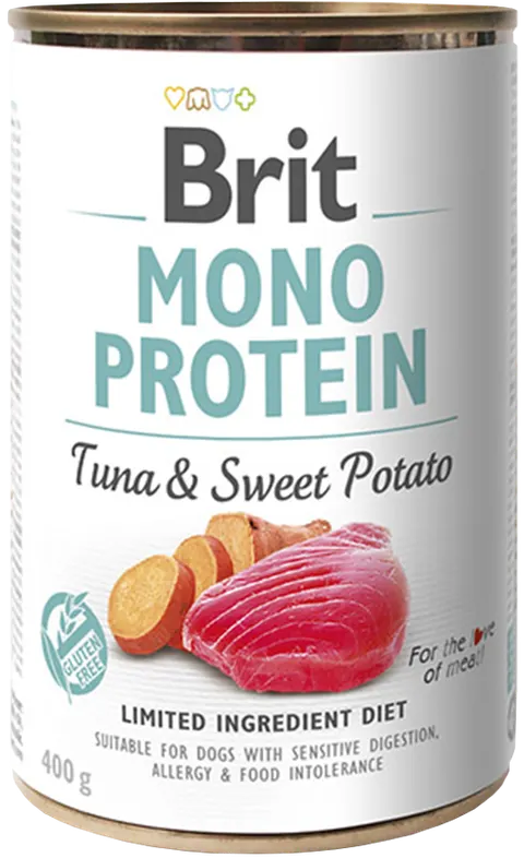 Brit Mono Protein Tuńczyk I Bataty 400G Karma Mokra Dla Psa