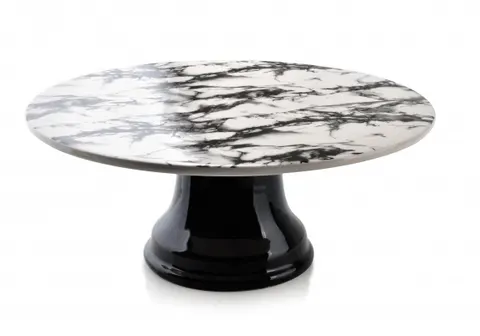Patera Louise Marble Efekt Marmuru Biała 30x11,5cm