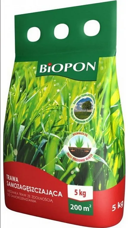 Trawa Samozagęszczająca 5kg 200m2 Biopon