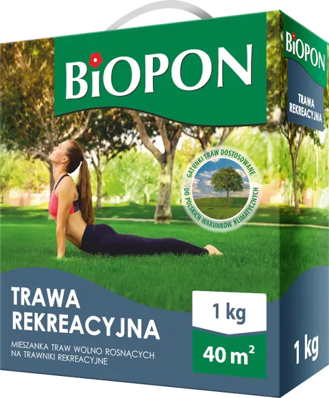 Trawa Rekreacyjna 1kg 40m2 Biopon