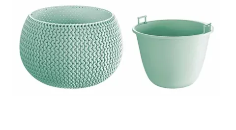 Prosperplast Doniczka Splofy Bowl Szałwia Dksp290-623u