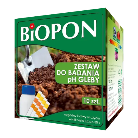 Biopon Zestaw Do Badania Ph Gleby