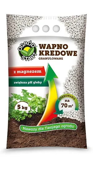 Wapno Kredowe Ogrodowe Granulowane 25kg Ogród Start