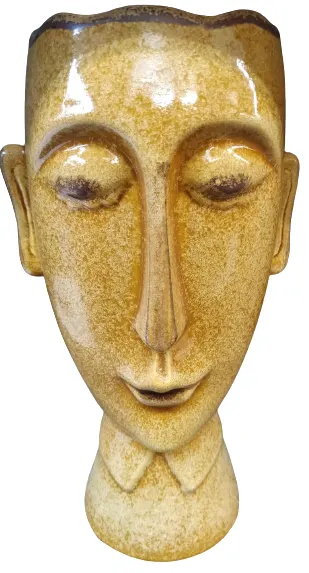 Osłonka ceramiczna w kształcie twarzy 30,5 cm