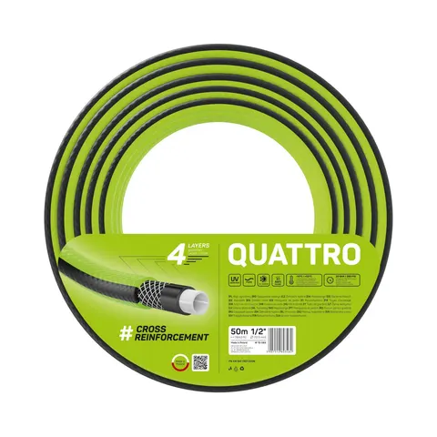 Wąż ogrodowy Cellfast Quattro 1/2" 50m 10-063