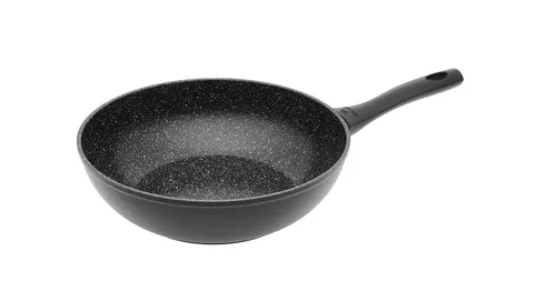 Patelnia Wok 28cm Powłoka Ceramiczna 340r Granitex Gerlach