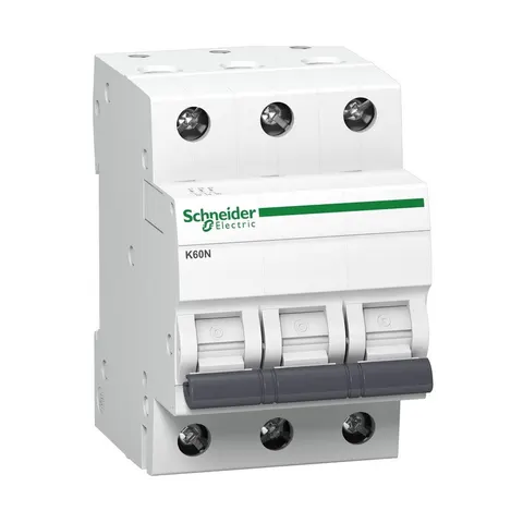 Wyłącznik nadprądowy 3P B 6A 6kA AC, K60N-B6-3; A9K01306, SCHNEIDER ELECTRIC