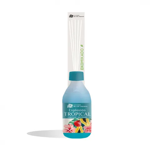 LA CASA DE LOS AROMAS EKOMIKADO Patyczki zapachowe TROPIKALNA EKSPLOZJA, 230 ml